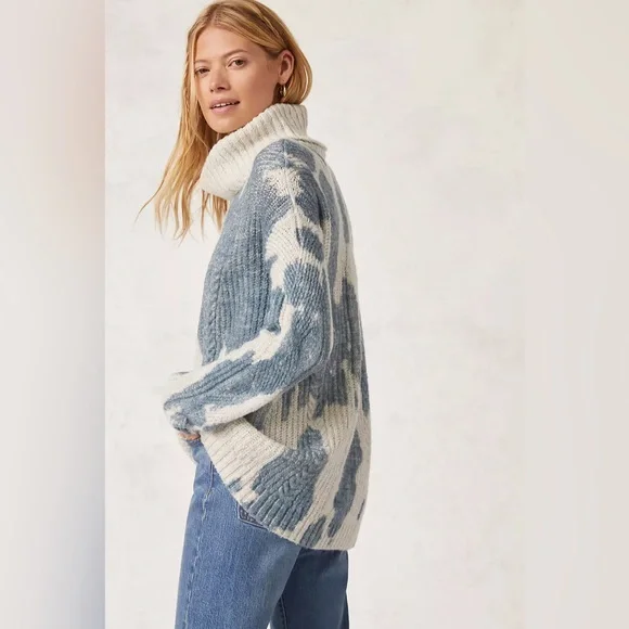 Pilcro Spotted Turtleneck Sweater From Anthropologie!!🔥🔥🔥 - Picture 3 of 16